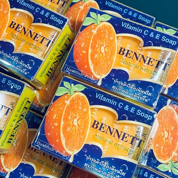 13x Bennett Vitamin C&E Soap Thai Handmade Product Natural Extracts Herbal Oil - Picture 7 of 7